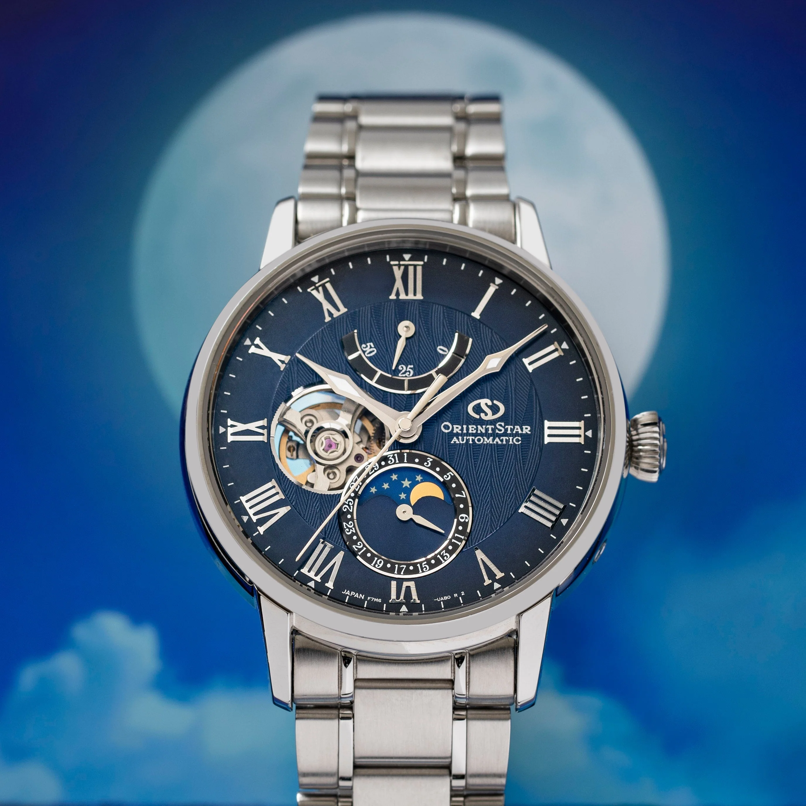 M45 F7 Mechanical Moon Phase RE-AY0103L - Image 10