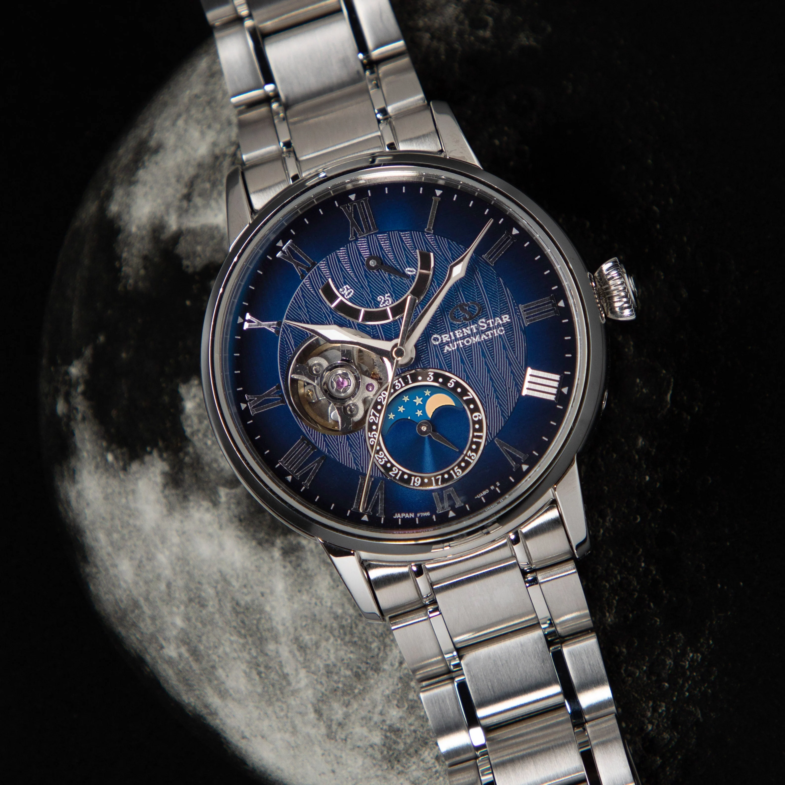 M45 F7 Mechanical Moon Phase RE-AY0103L - Image 7